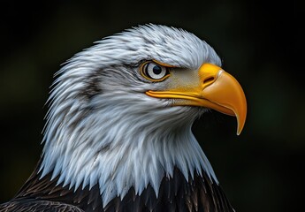 Fototapeta premium Bald eagle portrait
