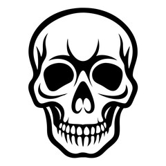 Obraz premium Skull Silhouette