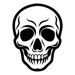 Obraz premium Skull Silhouette