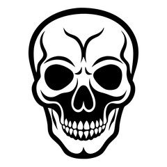 Obraz premium Skull Silhouette