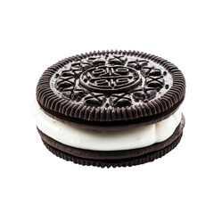 chocolate cake isolated on white background