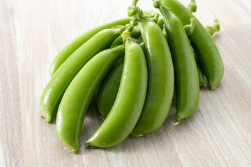新鮮で美味しいスナックエンドウ