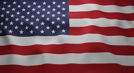 Obraz premium Crimson Waves of Freedom AI Generated