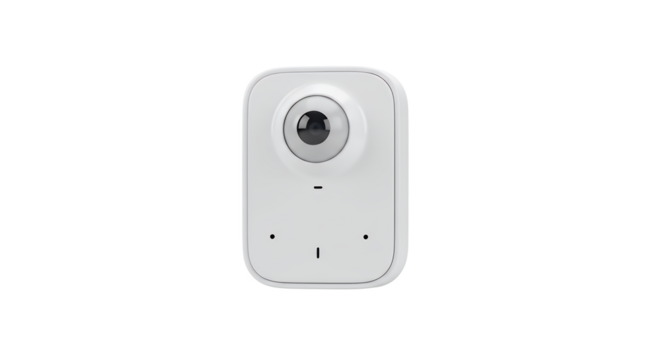 Explore the Features of a Compact White Security Camera for Enhanced Safety