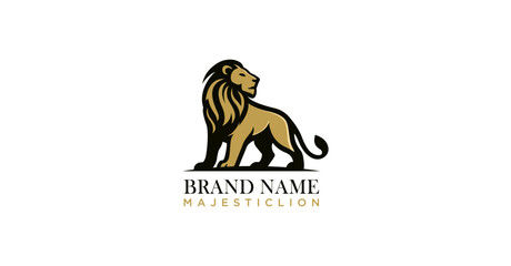 Majestic Lion King Logo