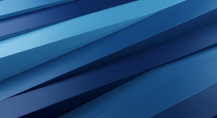 Obraz premium Cobalt Cascade AI Generated