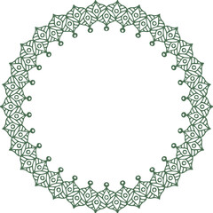 Beautiful flower art and mandala vector design