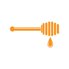 Honey Dipper vector illustration