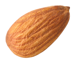 Almond nuts isolated, transparent PNG, PNG format