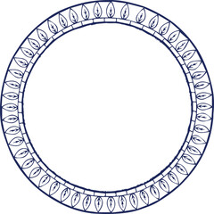 Beautiful flower art and mandala vector design