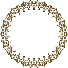 Beautiful flower art and mandala vector design