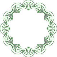 Beautiful flower art and mandala vector design