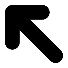 Arrow Up-Left Icon
