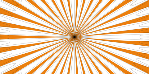 Vector Fractal burst retro white and orangevector  sunburst vintage backdrop background.  poster wallpaper. diagonal fabric radial summer sunshine explosion energy sunlight 