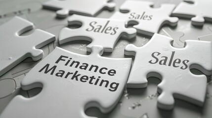 Obraz premium Business automation and system logic to increase team performance.