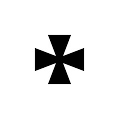radiation symbol on a white background
