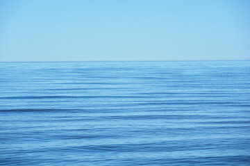 Obraz premium Blue Baltic sea water.