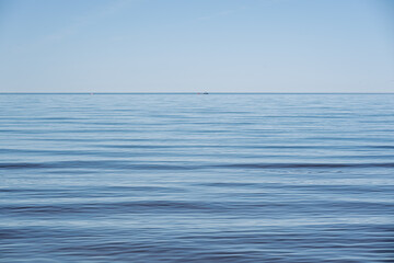 Obraz premium Blue Baltic sea water.