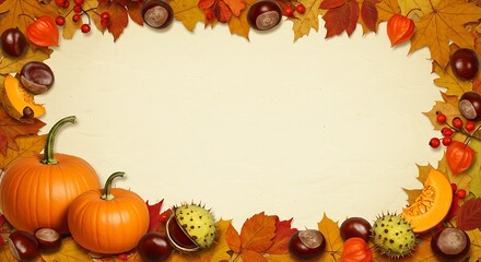 Fototapeta premium Autumn's Golden Embrace AI Generated