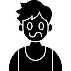 Confused Boy Icon