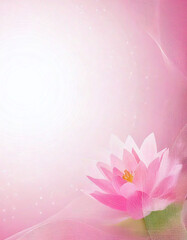 background with lotus flowers