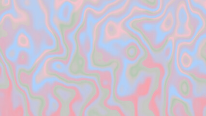 Fluid Abstract Pastel Background With Wavy Gradient Blends Design