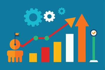 Corporate Business Concept with Planning and Strategy

