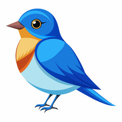 blue bird cartoon