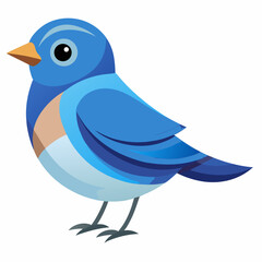 blue bird cartoon