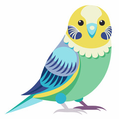blue bird with yellow beak
