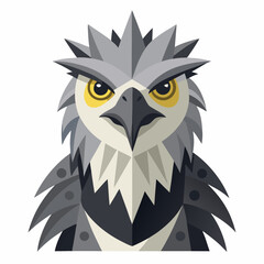 eagle head vector illustration