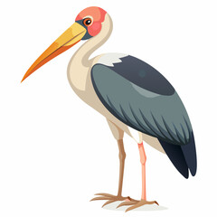 yellow billed stork