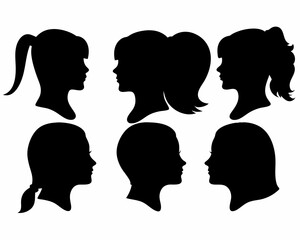 silhouette of a woman