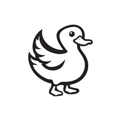 Vector illustration of a flying dove symbolizing peace with wings spread
