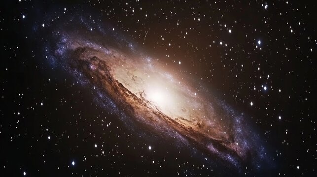 Ethereal Cosmic Galaxy Backgrounds with Swirling Nebula Clouds