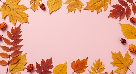 Obraz premium Autumn's Gentle Embrace AI Generated