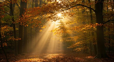 Obraz premium Golden Hour's Embrace AI Generated