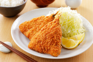 アジフライ　Fried horse mackerel