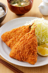 アジフライ　Fried horse mackerel
