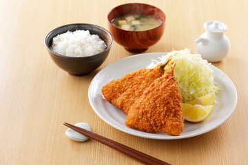 アジフライ　Fried horse mackerel