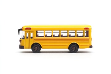 Yellow school bus toy