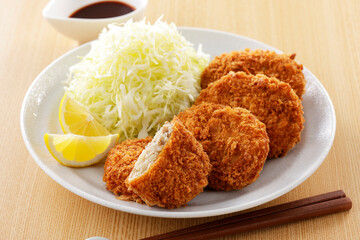 牛肉とじゃがいものコロッケ　Japanese Beef and Potato Croquette