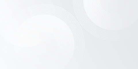 Backgroud white glowing geometric lines on gray background. Modern shiny blue abstract modern