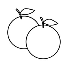 red oranges with a slice