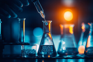 High-tech gene-editing lab where scientists conduct innovative research using advanced equipment and modern techniques