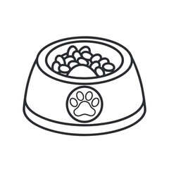 Dog Food Vector Illustration for Branding

