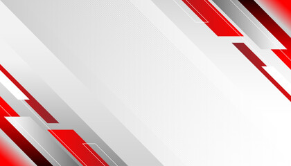 Red white modern abstract background design
