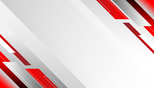 Red white modern abstract background design