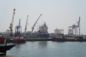 Fototapeta premium View of a port
