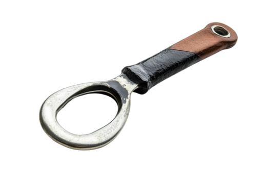 A beautifully crafted metal tool with a wooden handle designed for heavy-duty tasks and durability
